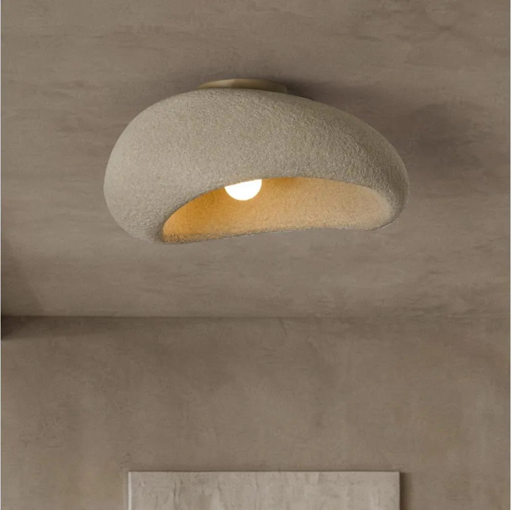 BRILAGI - Stropné svietidlo WABI SABI 1xE27/60W/230V priemer 40 cm béžové