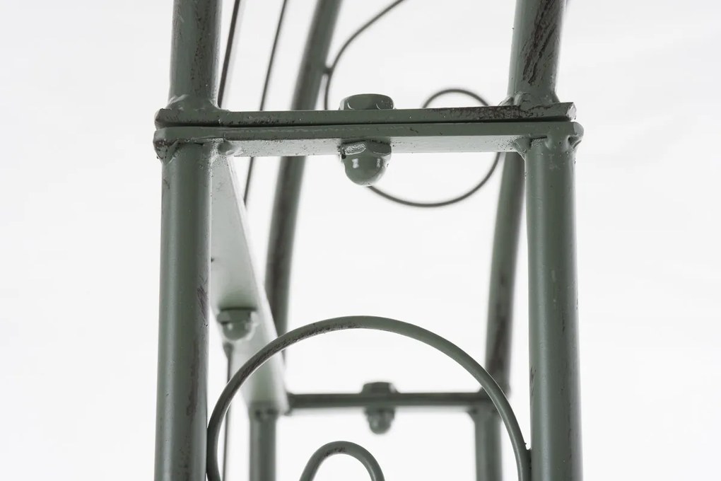 Oblúk na ruže Sima s bránkou - Zelená antik