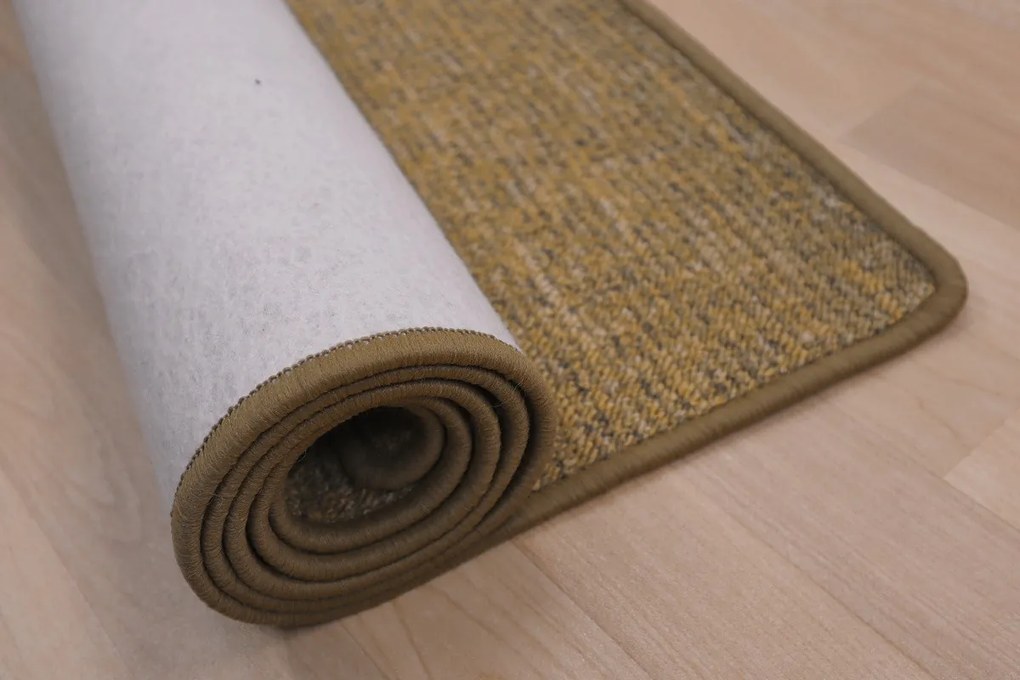 Vopi, Behúň na mieru Alassio zlatohnedý, šíre 70 cm, hnedá, chodba / predsieň