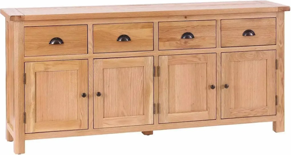 Komoda so 4 zásuvkami a dvierkami 1850x400x850