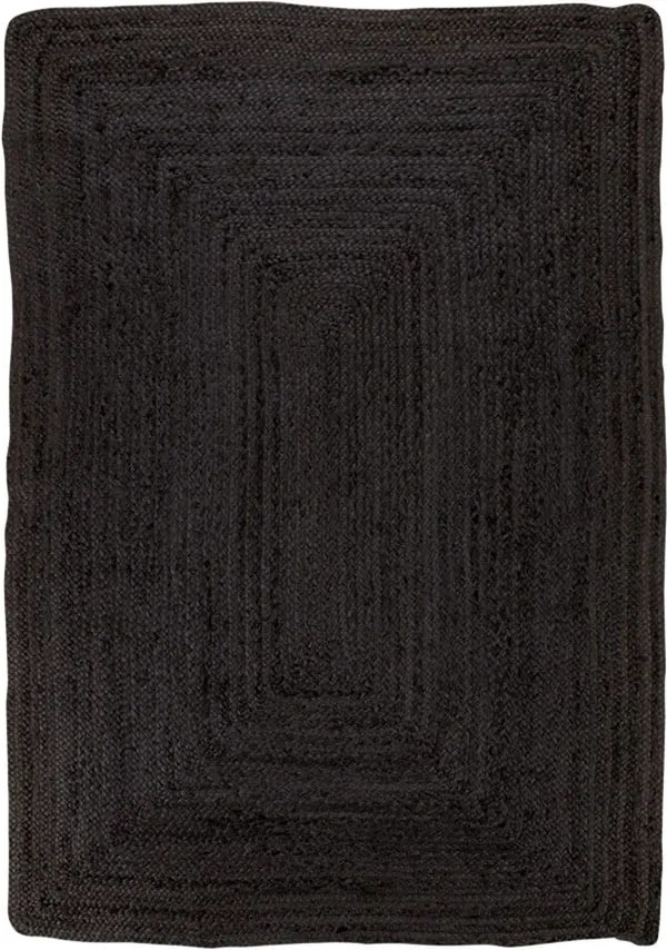 Čierny koberec House Nordic Bombay Rug, 180 x 120 cm