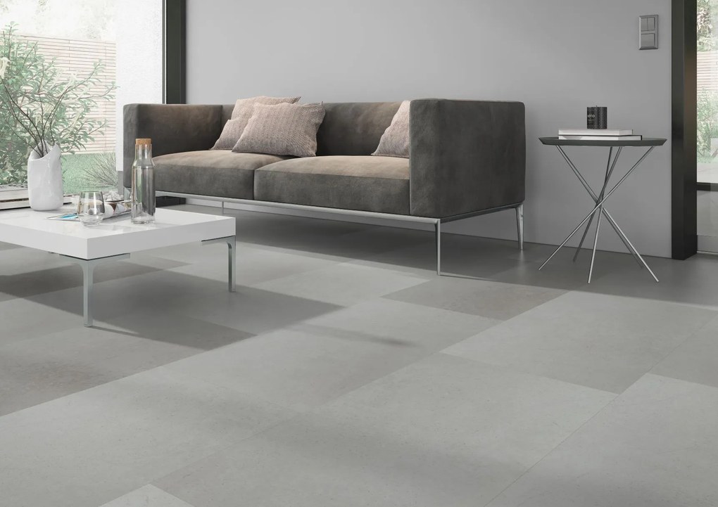Oneflor, Vinylová podlaha lepená ECO 55 072 Urban Light Grey, 914,4 x 457,2 mm
