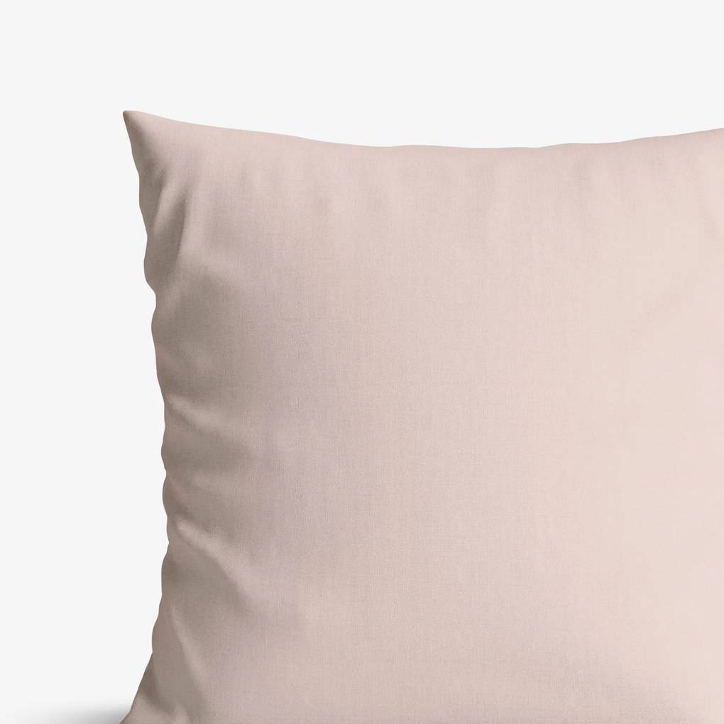 Goldea dekoračná obliečka na vankúš rongo deluxe - béžová so saténovým leskom 50 x 60 cm