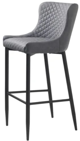 Ottowa barová stolička sivá