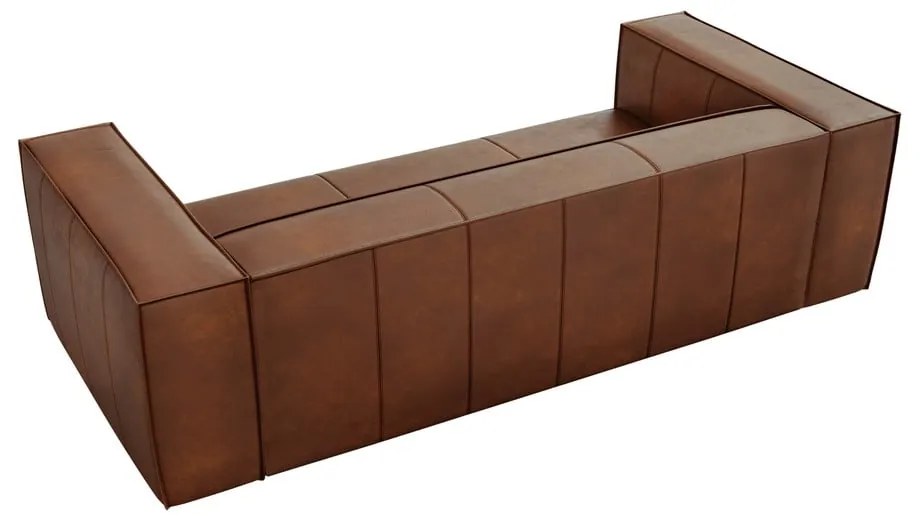Koňakovohnedá kožená pohovka 227 cm Madame - Windsor &amp; Co Sofas