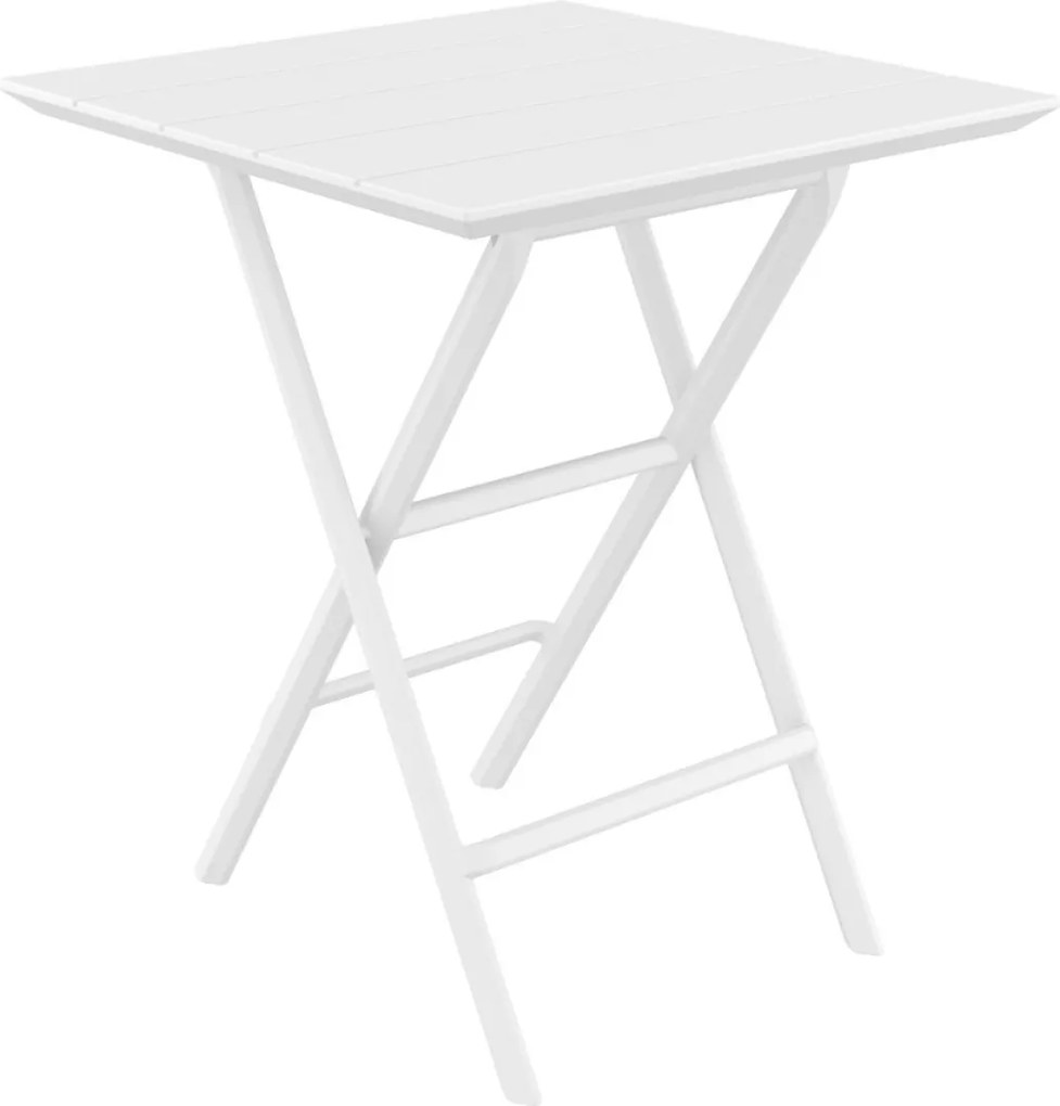 HELEN FOLDING 60 sklopný záhradný stôl white
