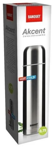 Banquet Termoska nehrdzavejúca Akcent, 0,75 l, 0,75 l