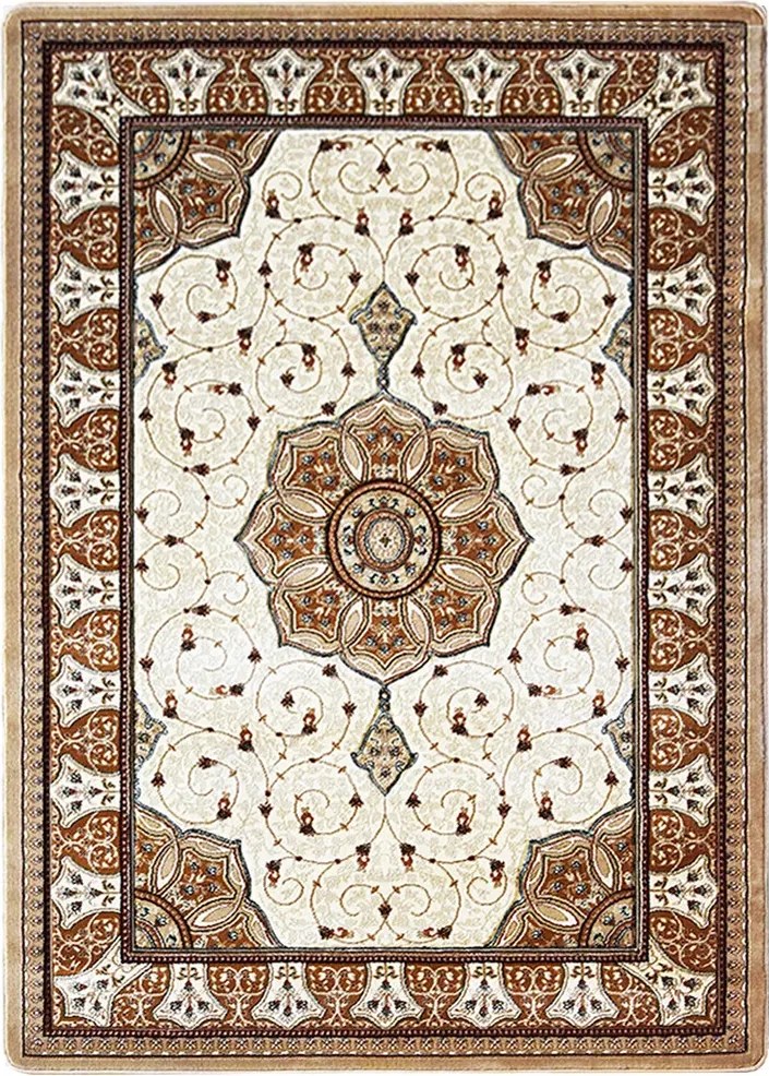 BE Koberec Adora 5792 CREAM – krémový obdĺžnikový Rozmer: 120x180 cm