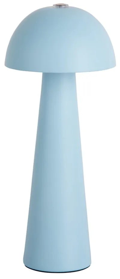 Svetlomodrá LED stolová lampa (výška 16,5 cm) Mini LED Dome – Leitmotiv