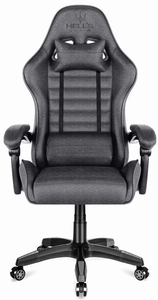 Hells Herná stolička Hell's Chair HC-1003 Grey