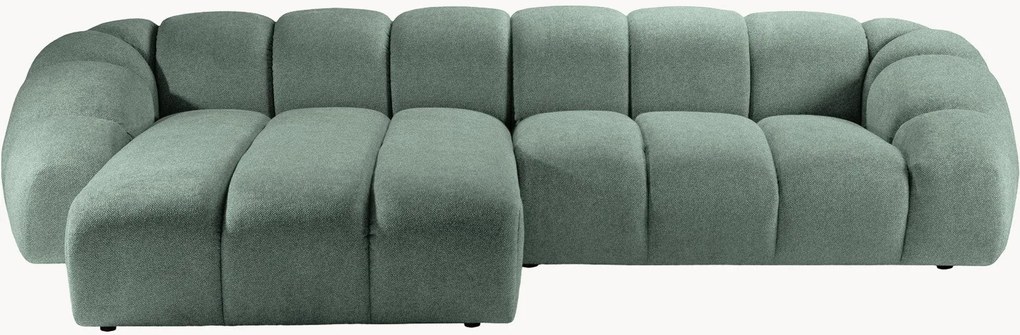 Velúrová rohová pohovka Diana (4-miestna)