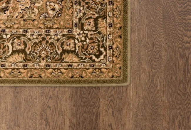 Koberec Agnella Isfahan Damo olivový