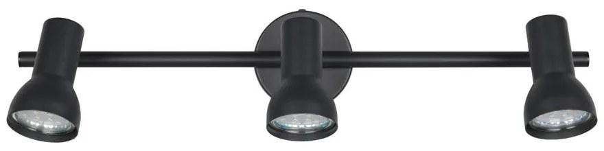 Čierne bodové svietidlo ø 8 cm Cantar – Trio