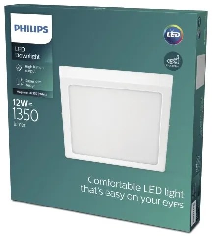 Philips - LED Stropné svietidlo MAGNEOS LED/12W/230V 4000K biela