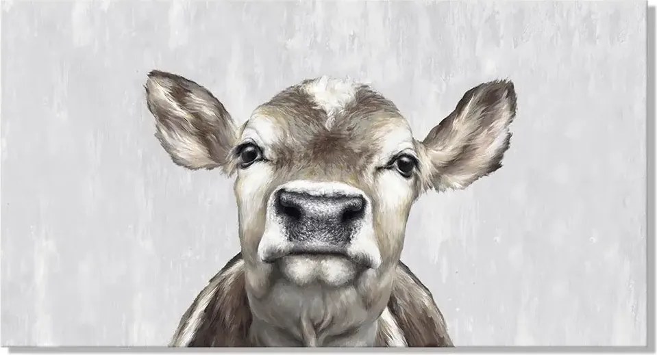 Obraz na plátne 1080x30x580 Krava z Jersey