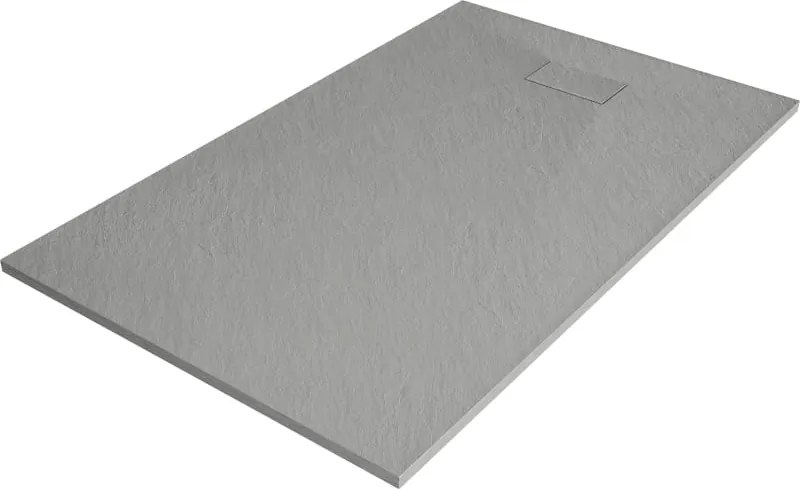 Mexen Hugo obdĺžnikový sprchový kút SMC 140 x 80 cm, sivý - 42618014