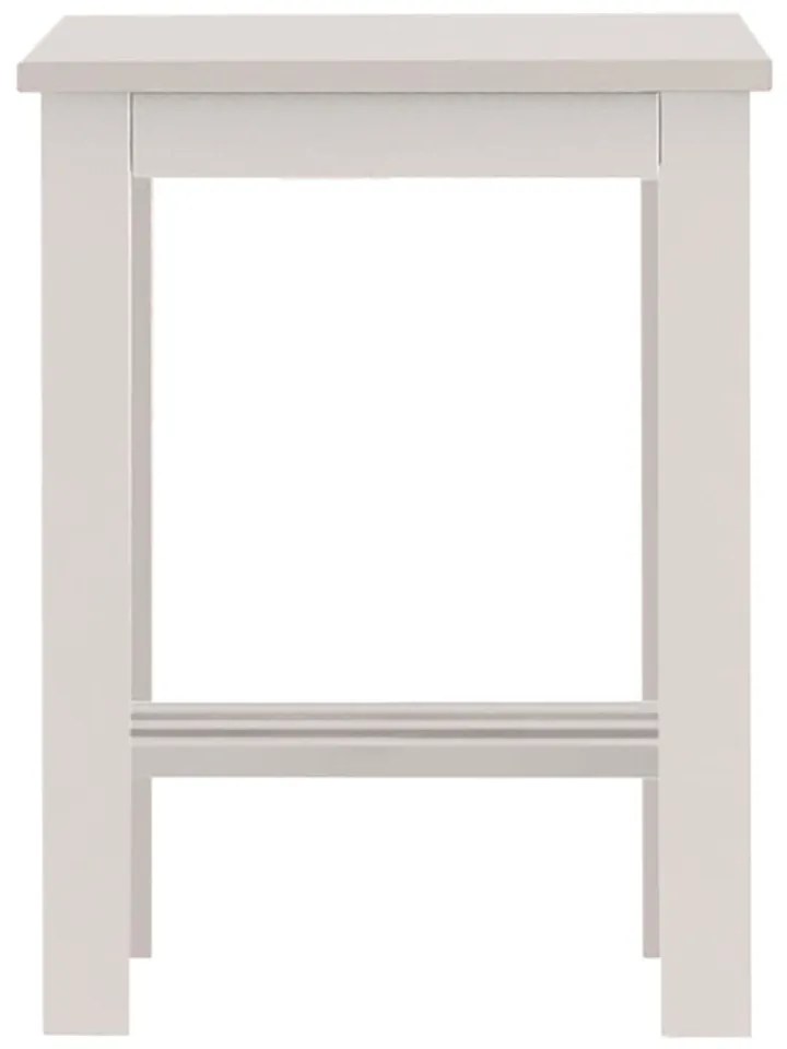 Biely nočný stolík Støraa Trento