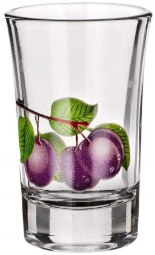 Pohárik Verona Plum 40 ml 6 ks.
