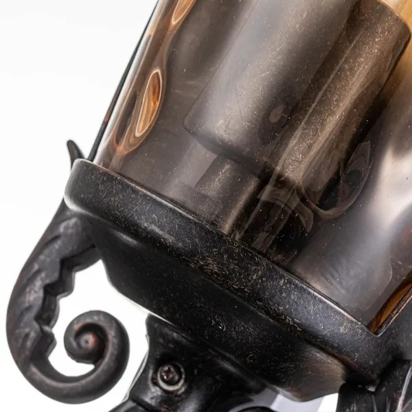 Elstead BT7-M - Vonkajšie nástenné svietidlo BALTIMORE 1xE27/60W/230V IP44 bronzové