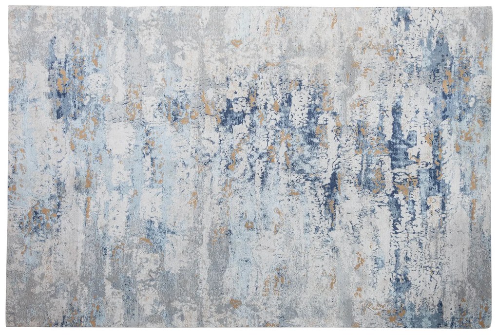 Koberec Abstrakt 350x240cm sivomodrý