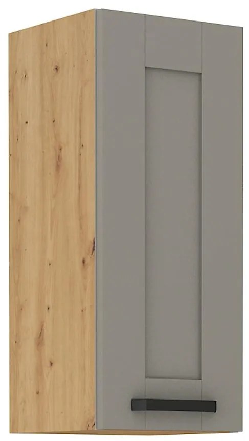 Kuchynská skrinka Luna claygrey/artisan 30G-72 1F