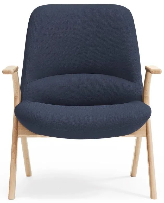 Tmavomodré kreslo Dins – Teulat