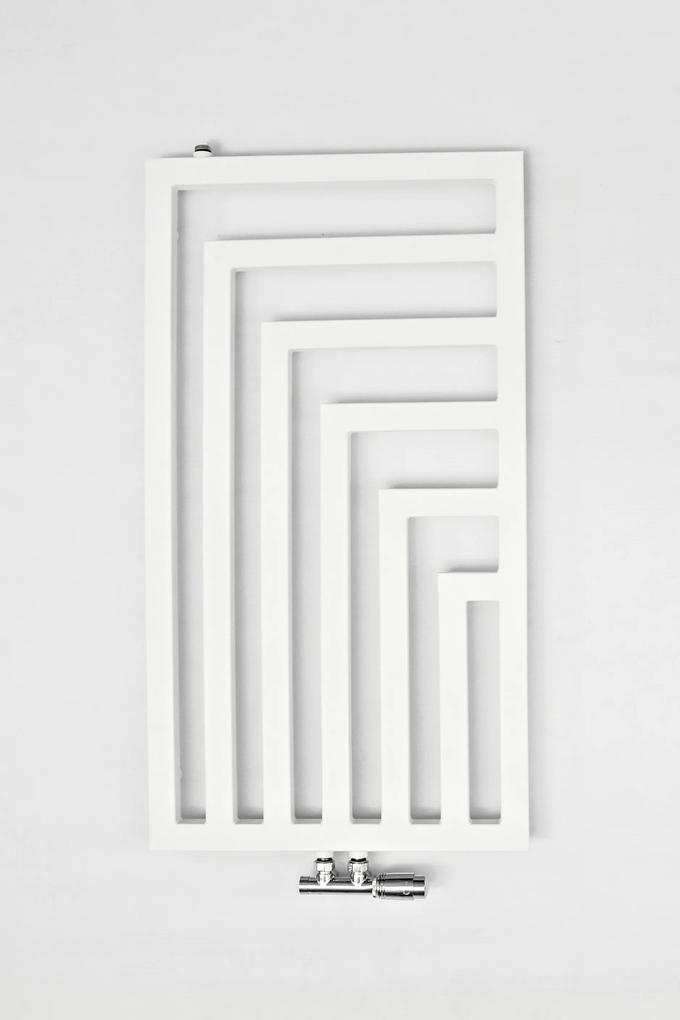 Regnis Kreon, vykurovacie teleso 550x1200 mm, 630W, biela matná, KR120/55/WHITE