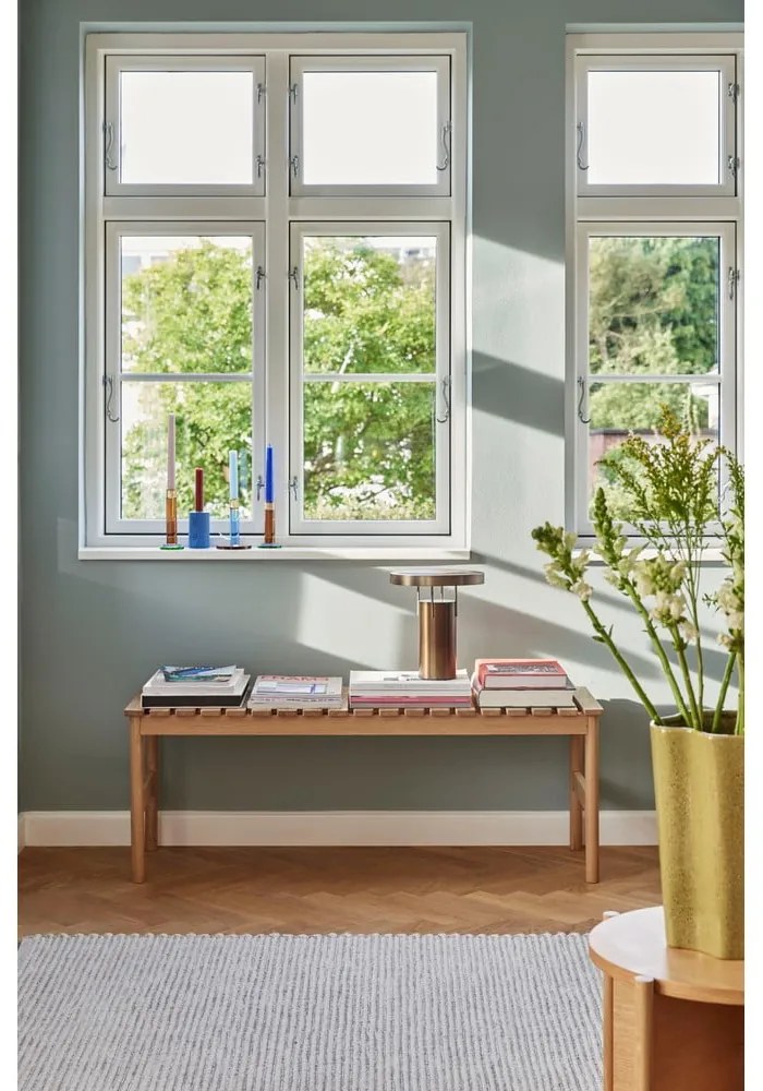 Svetlohnedá lavica Row – Hübsch