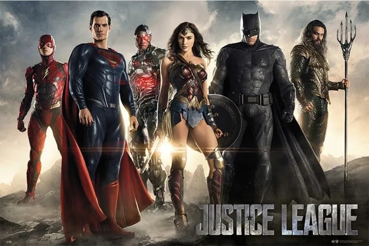 Plagát, Obraz - Justice League - Group, (91.5 x 61 cm)