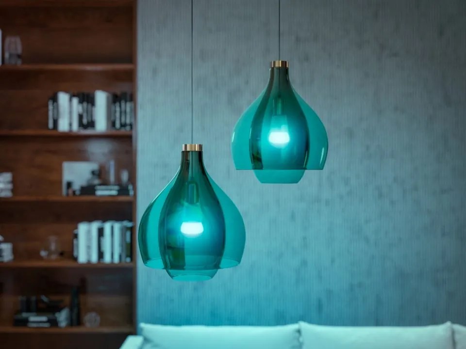 PHILIPS HUE Múdra LED stmievateľná žiarovka HUE s funkciou RGB, E27, A60, 9W, 1100lm, teplá biela-studená biela