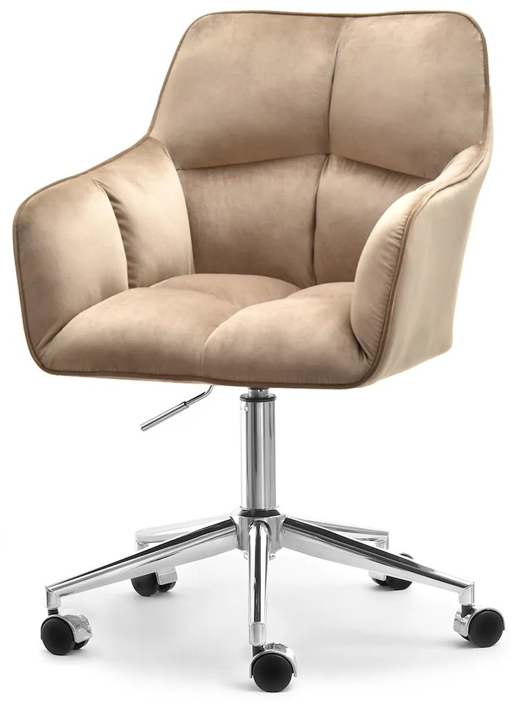 Kreslo Island (béžová + zlatá). Akcia -20%. Vlastná spoľahlivá doprava až k Vám domov. 1110076