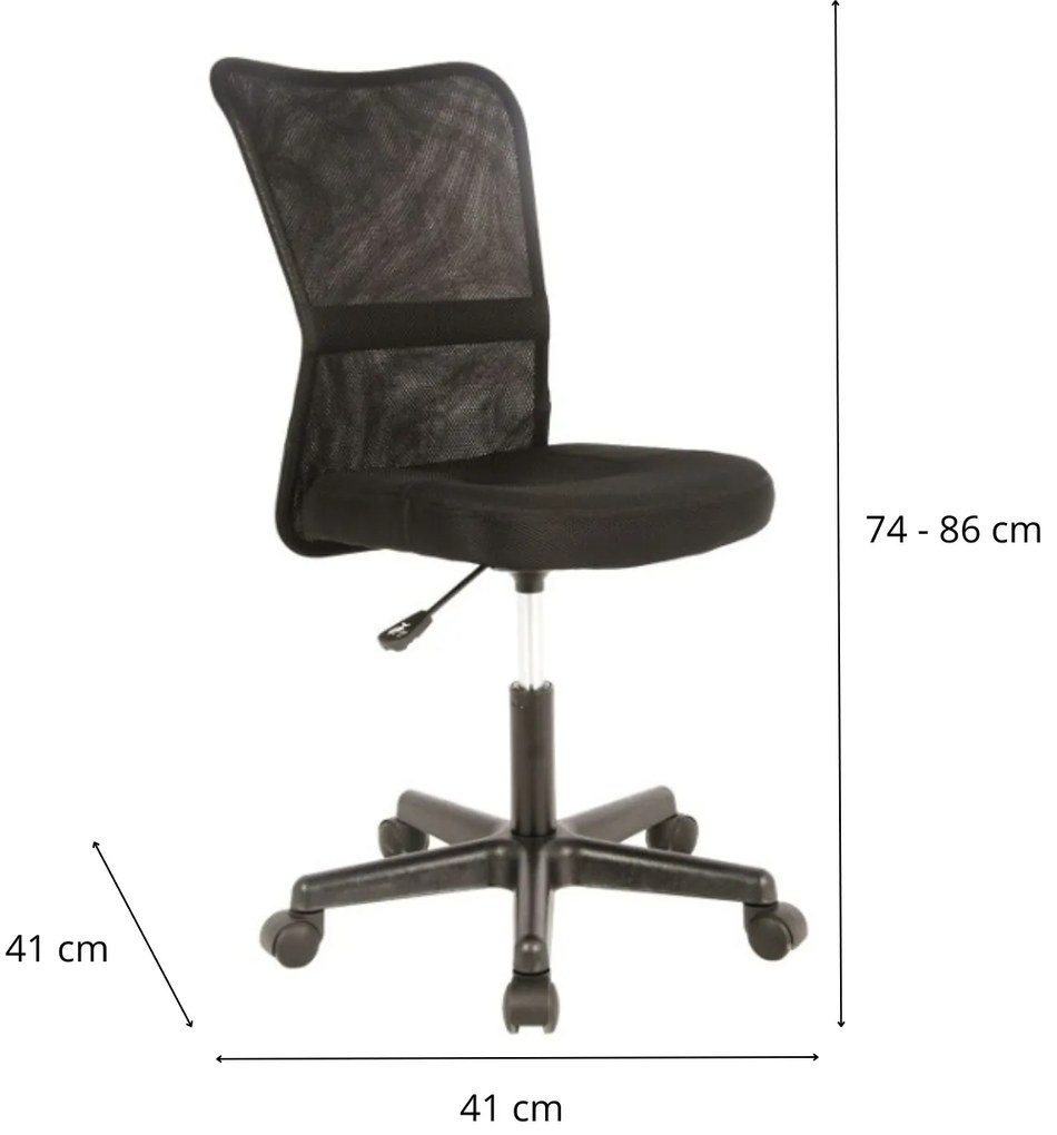 Kancelářská židle Boody černá
