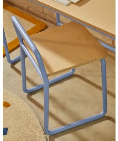 TINN detská stolička Modrá