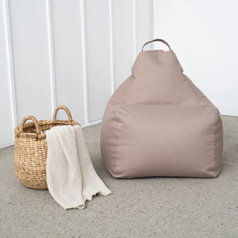 Tmavosivý sedací vak Play Amuse – SLOWDOWN