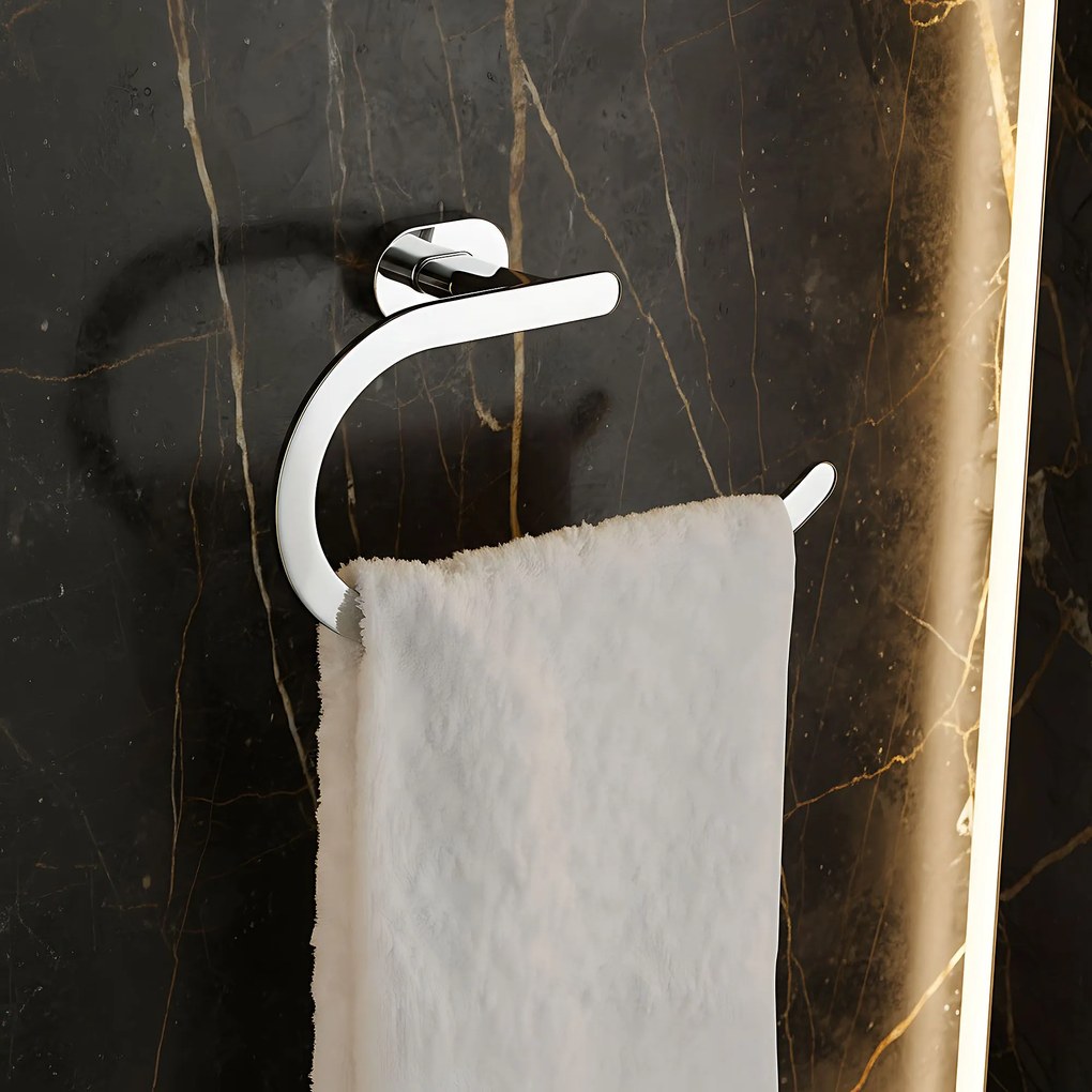 Rea Til, kúpeľňový vešiak na uteráky, chrómová, REA-88066