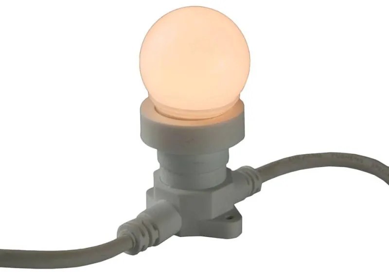 DECOLED LED žiarovka, teplá biela, pätica E27