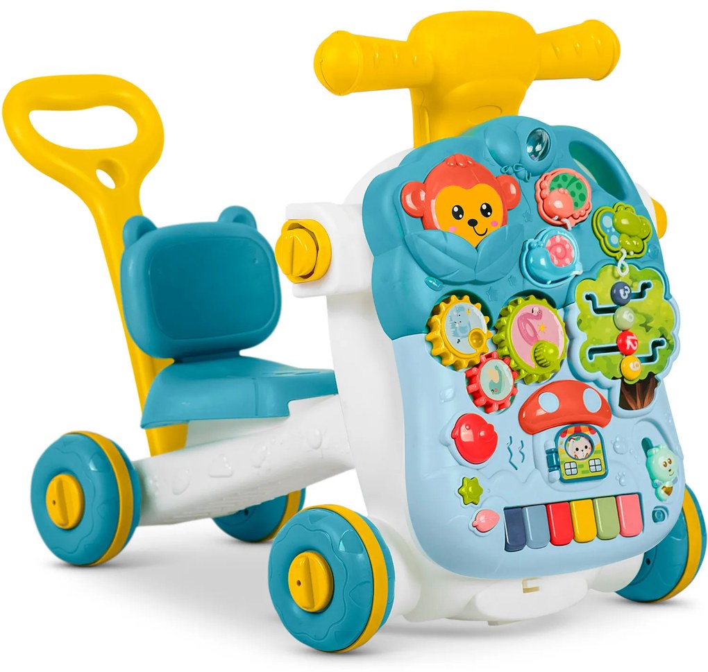 Ricokids vzdelávací stôl 4v1 zelený 781500