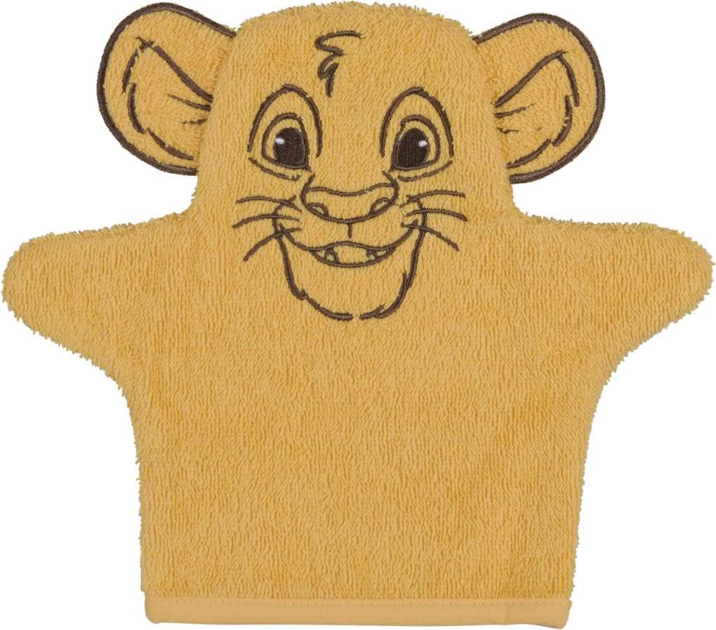 XXXLutz DETSKÁ RUKAVICA NA UMÝVANIE, žltá Disney - Kúpeľňový textil - 006611019204