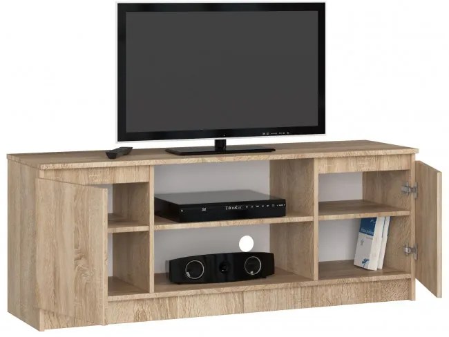 Stolík pod TV RTV 140 2D 1P sonoma