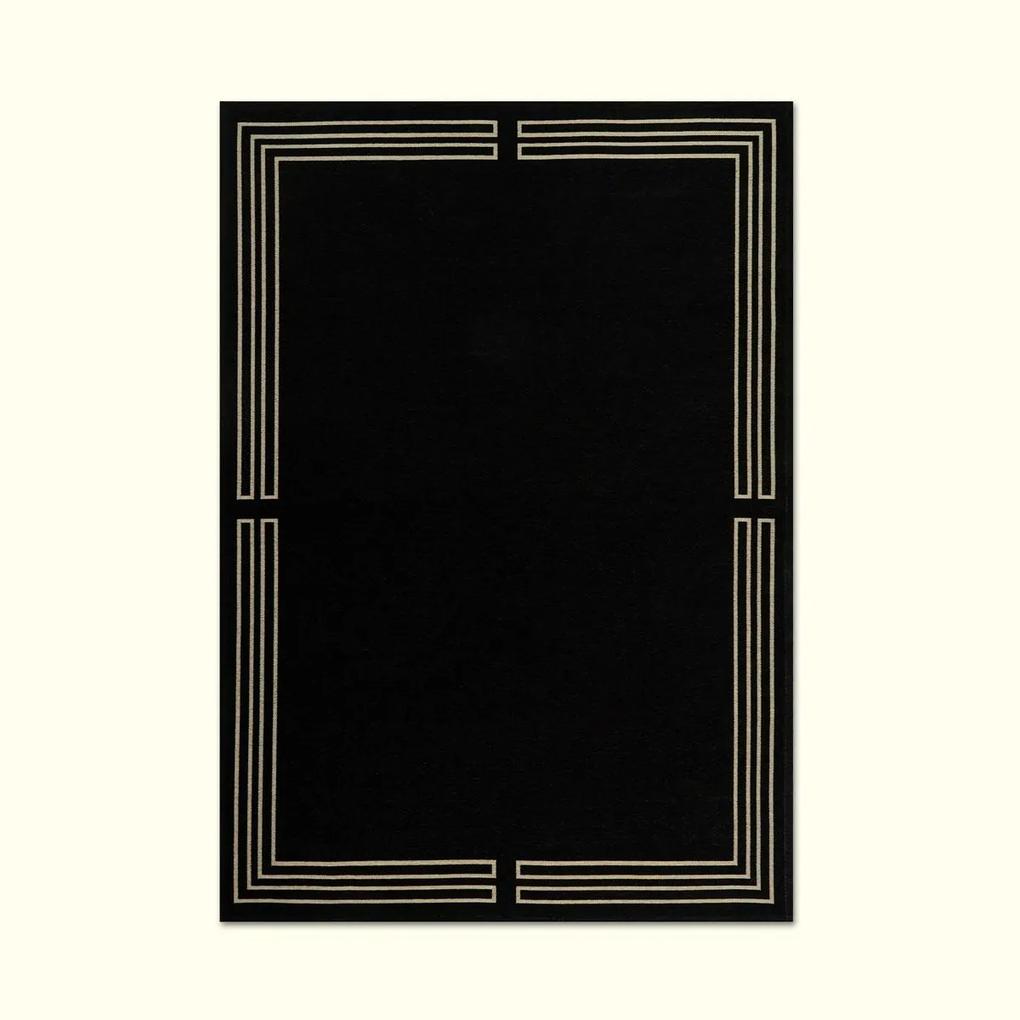 Koberec ROYAL BLACK 200x300 cm