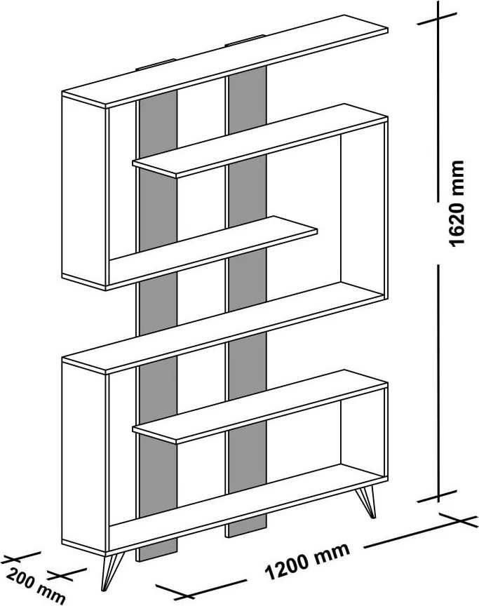 Biela knižnica Rain
