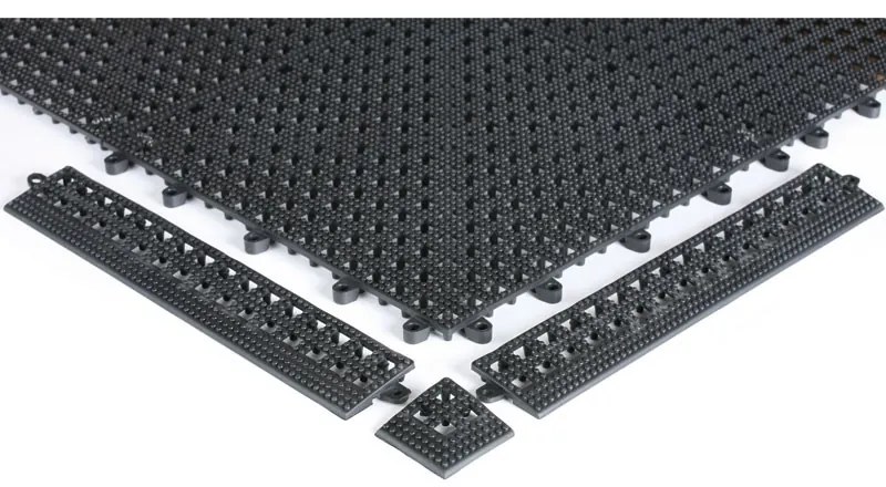 COBA Variabilné ohybné protiúnavové dlaždice, 0,3 x 0,3 m, 9 ks