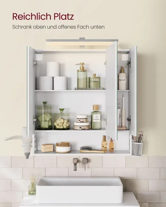 Zrkadlová skrinka BBK126W01