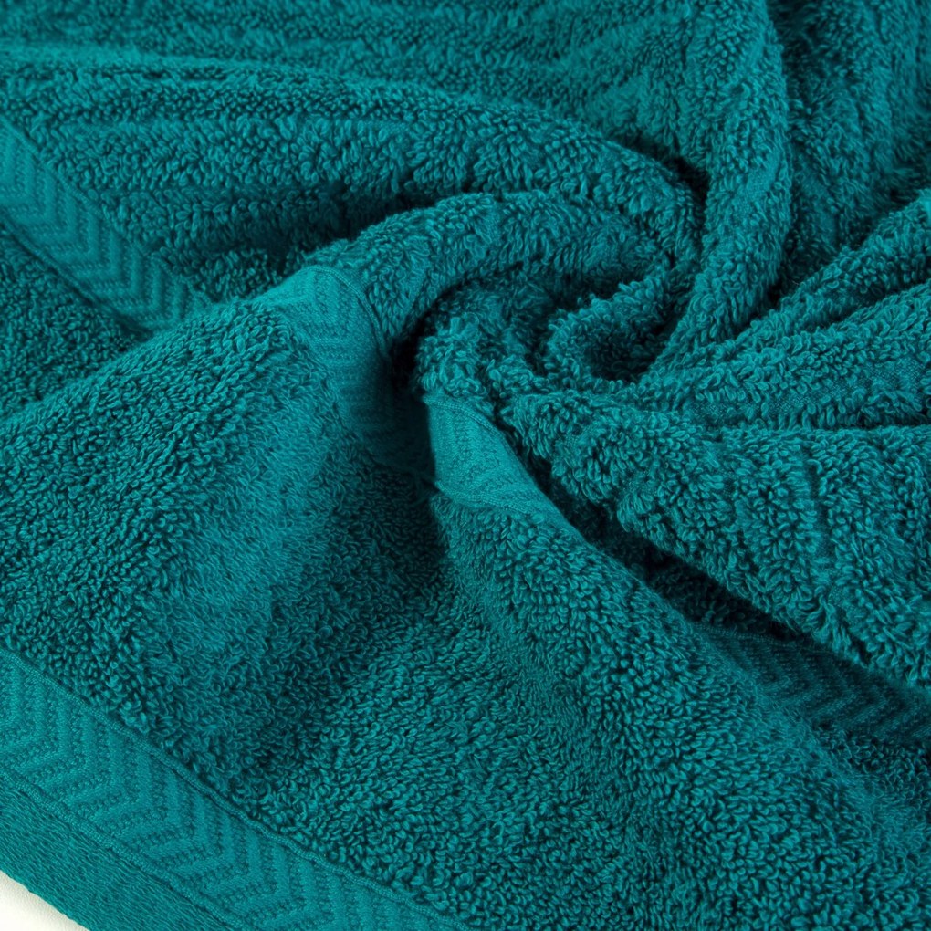 BAVLNENÝ UTERÁK KALIA7 30X50 CM TMAVOTYRKYSOVÁ