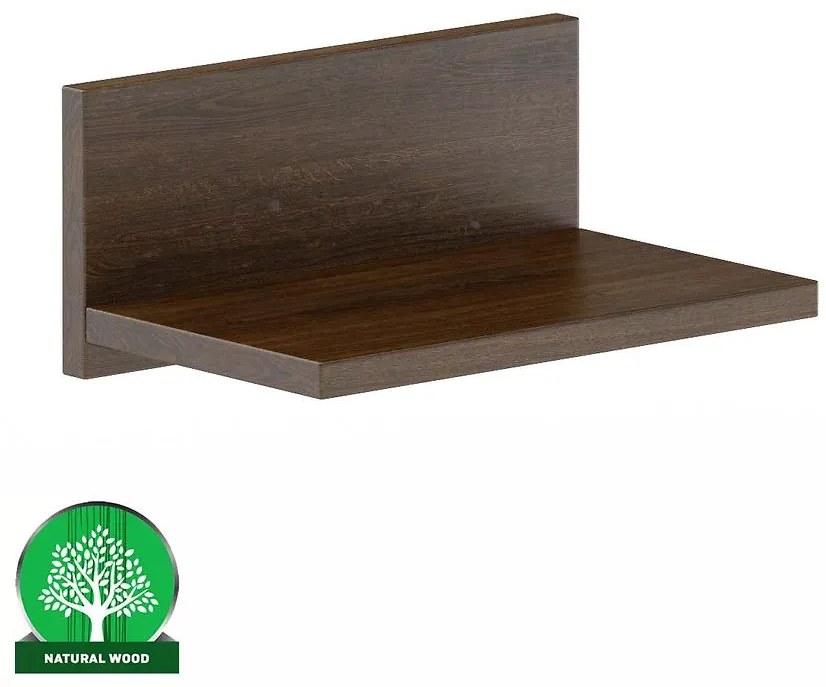 Polička borovica PK150-40x18x25 orech