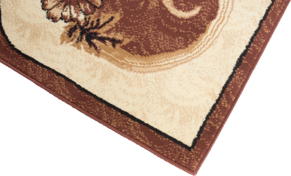 TA Koberec A166A HNEDÝ ATLAS PP Rozmer: 80x250 cm