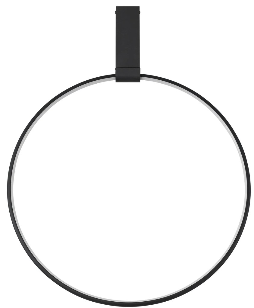 LED luster Garve 60 čierne