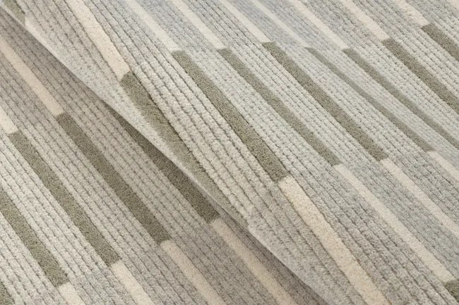 Koberec OSTA FLUX 461.124.SA400 sivý / zelený