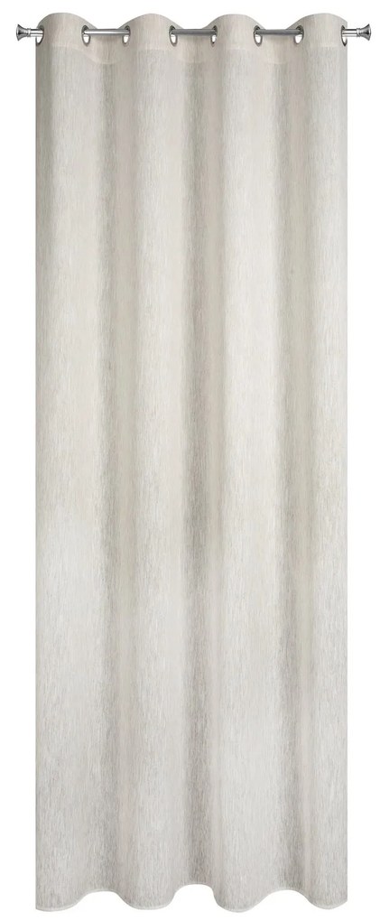 ZÁVES NA KRÚŽKOCH SABIN 140X250 CM BÉŽOVÁ