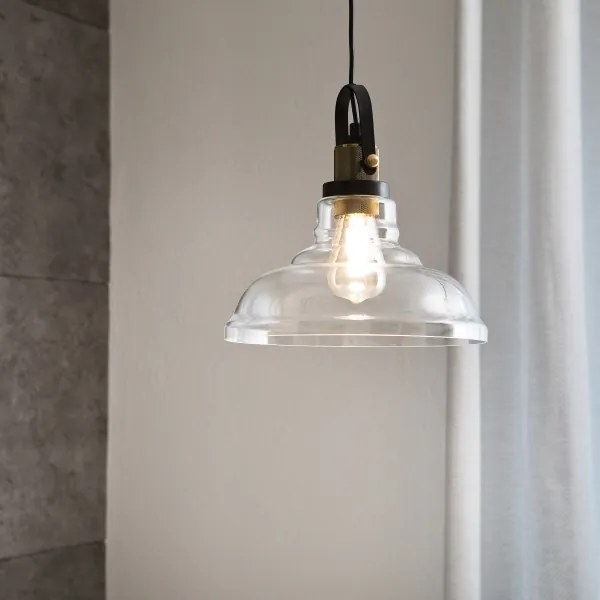 Luster na lanku SINGLE 1xE27/60W/230V